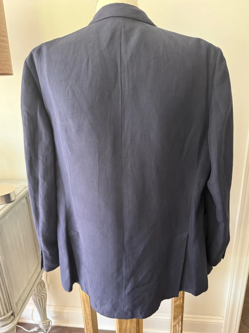 PAUL STUART Linen Silk Unlined 3-button Sport Coat Jacket Size 48 Tall/ Long